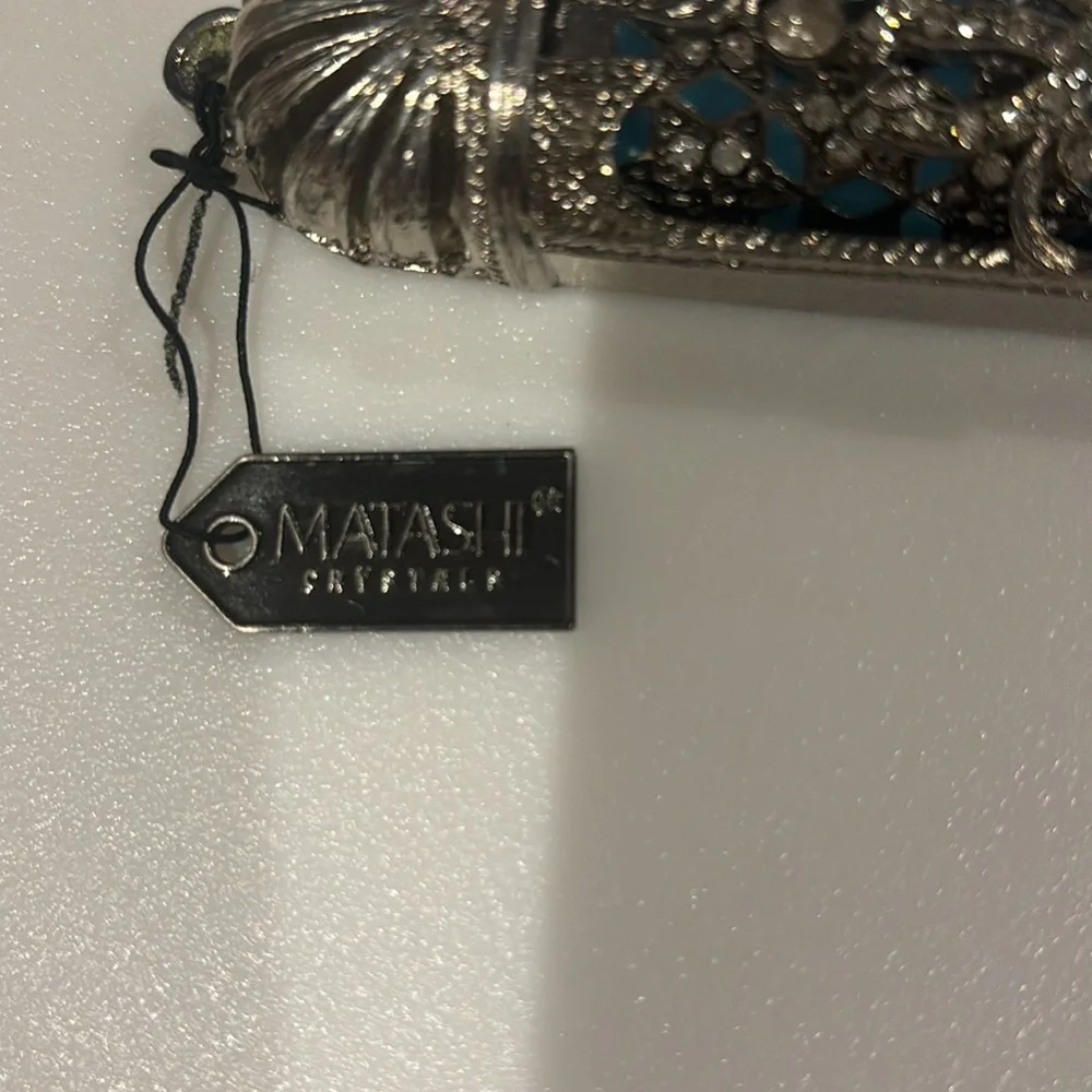 Matashi 5.5" Hand Painted Enamel Mezuzah - Picture 6 of 7